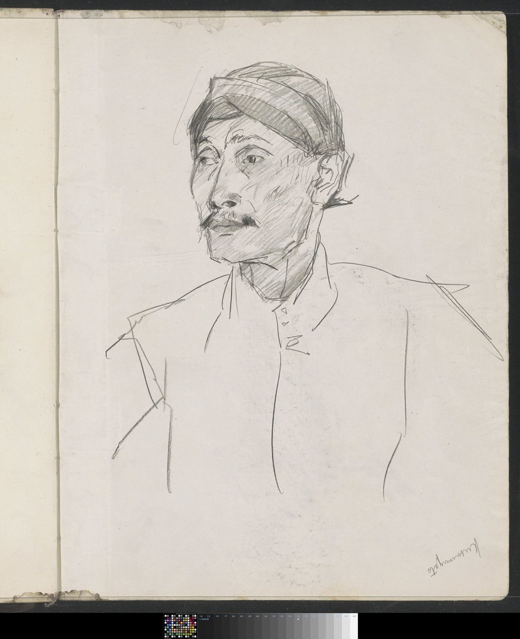 Retrato de un hombre desconocido de Isaac Israels