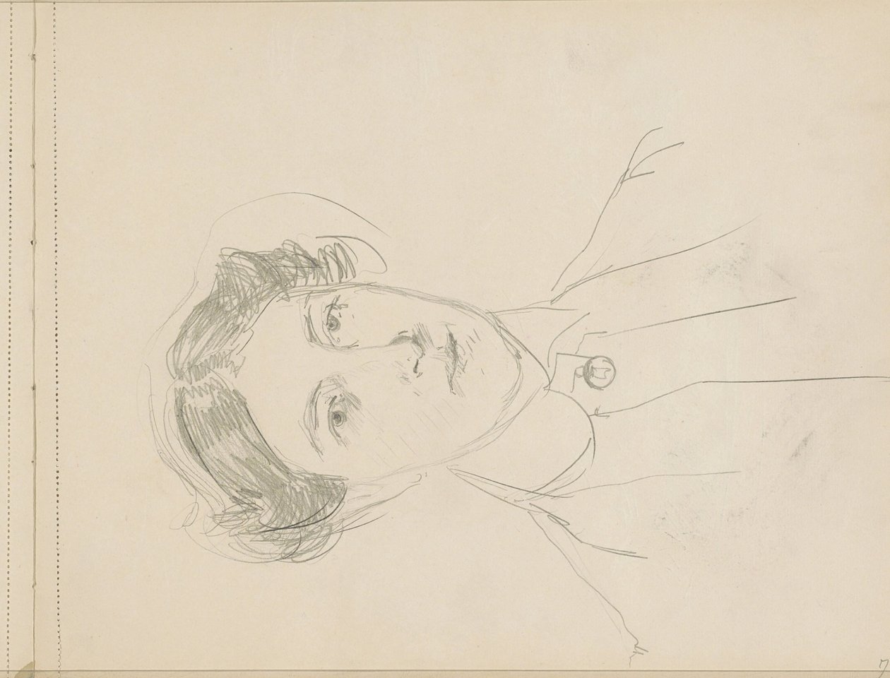Retrato de una mujer desconocida de Isaac Israels