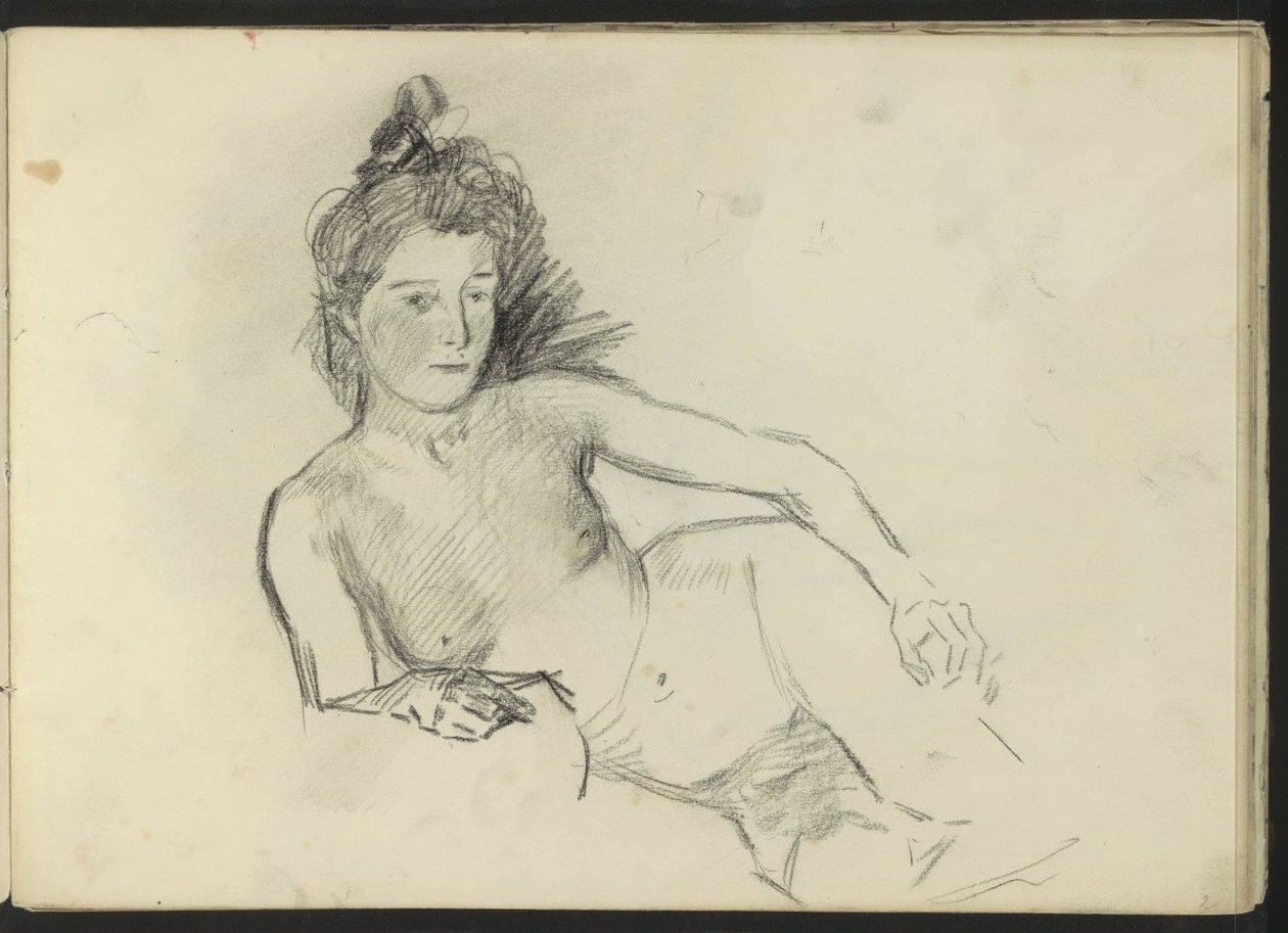 Desnudo femenino reclinado de Isaac Israels