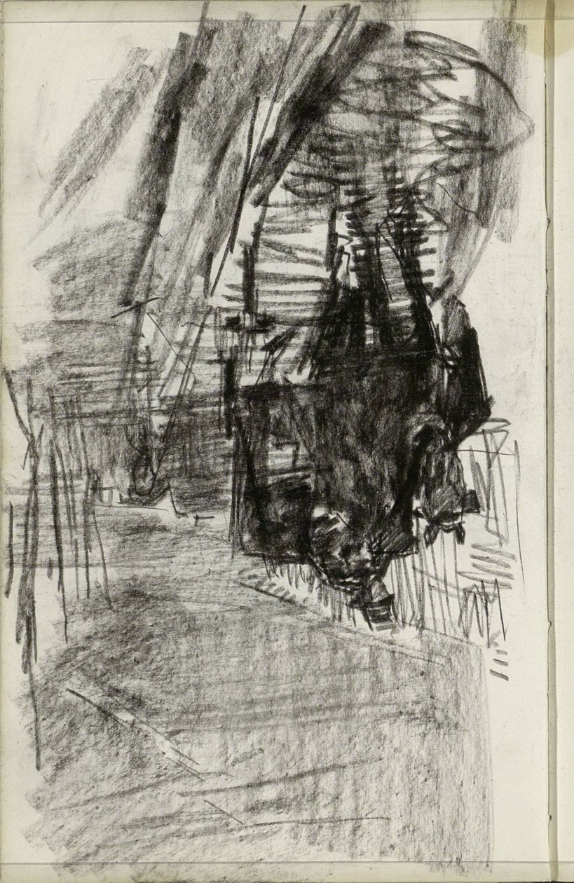 carruajes en la calle de Isaac Israels
