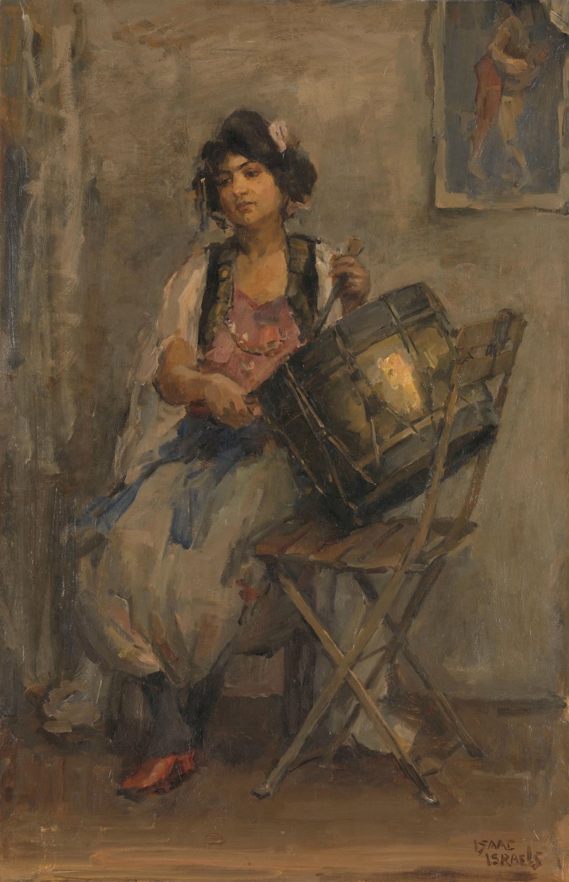 La dama del tambor de Isaac Israels