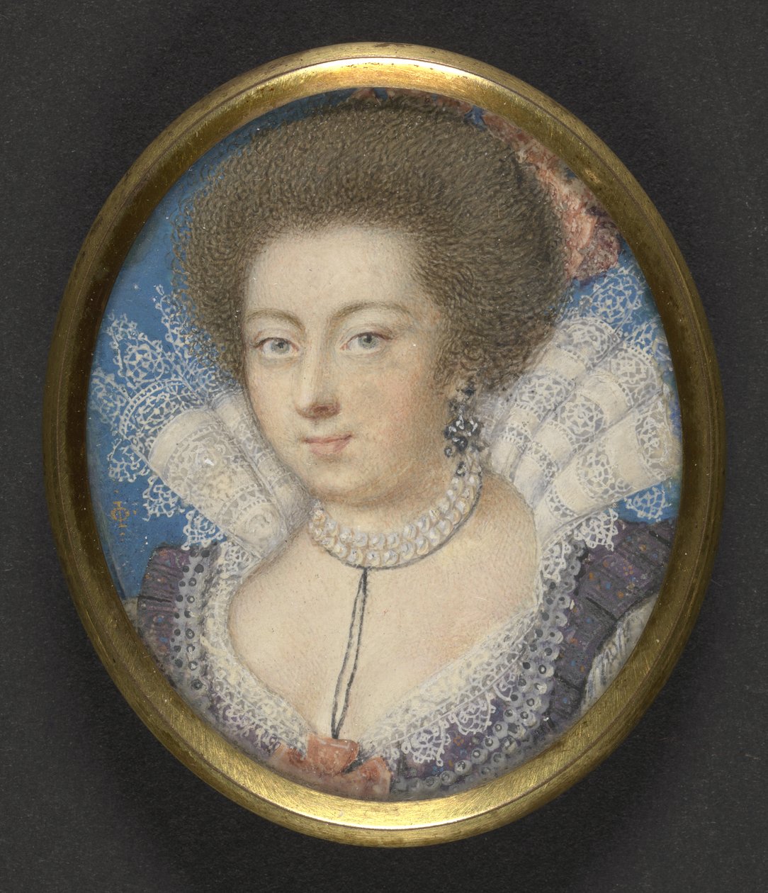 Isabel, Reina de Bohemia, c.1615 de Isaac Oliver