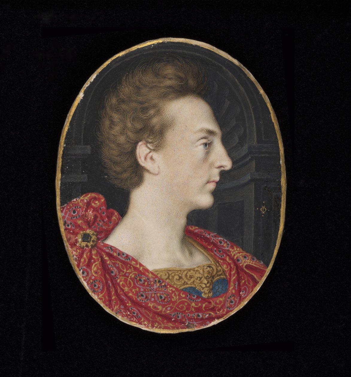 No.3903 Henry Frederick, Príncipe de Gales (1594-1612), hijo mayor del Rey James I de Inglaterra (VI de Escocia) de Isaac Oliver