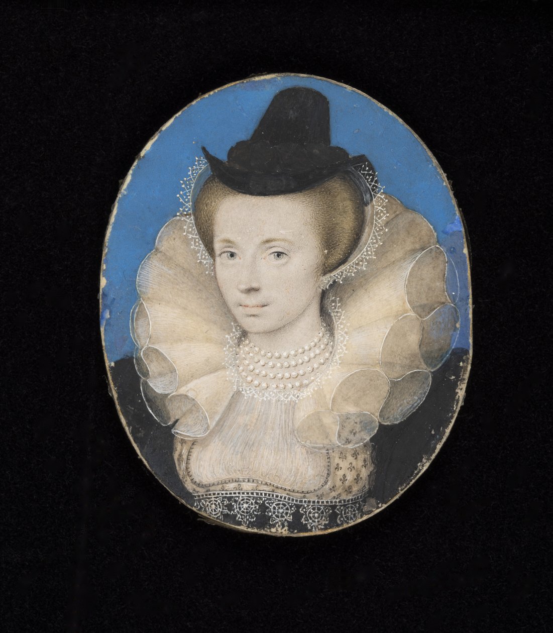 Dama desconocida, c.1595-1600 de Isaac Oliver