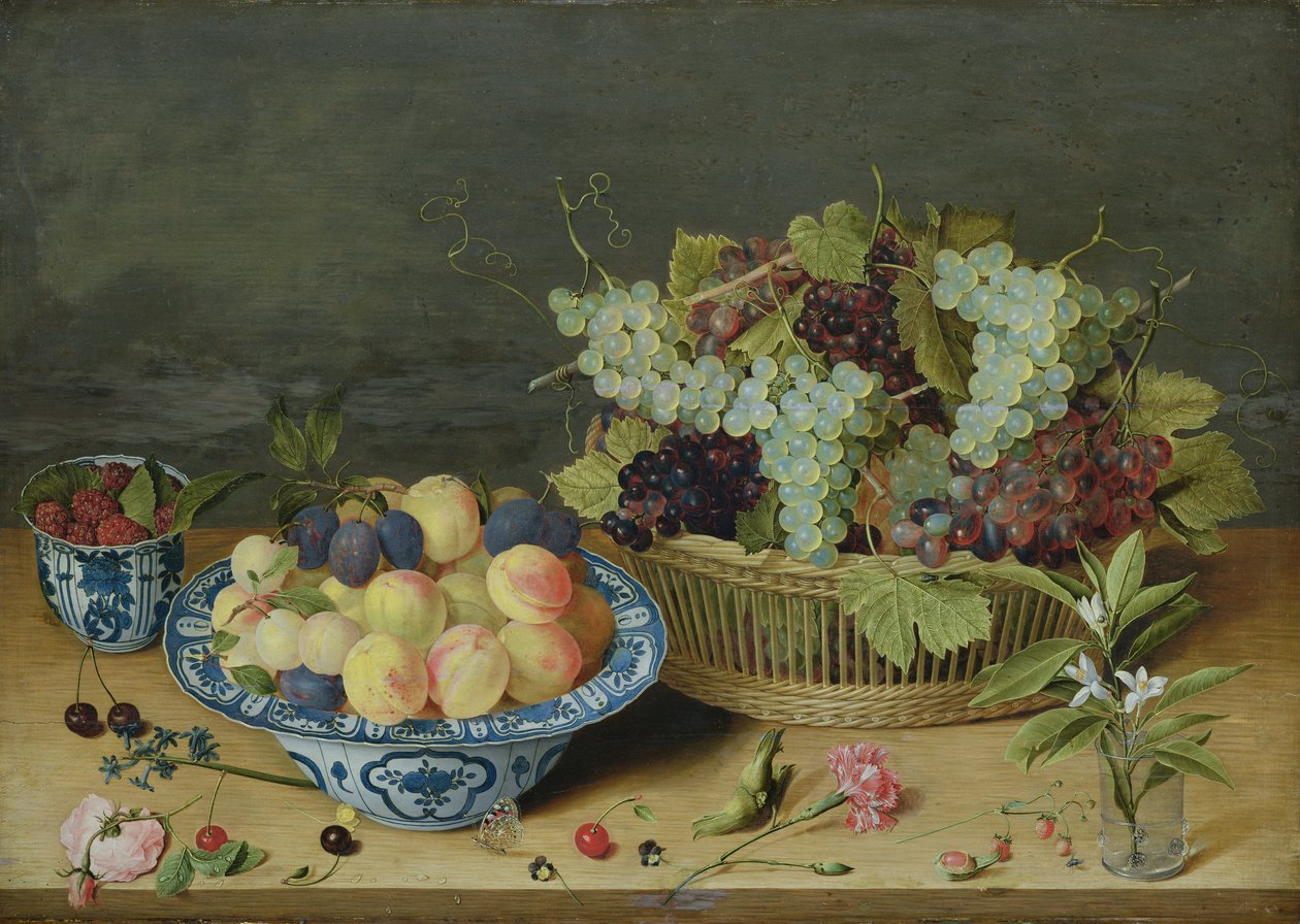 Naturaleza muerta con frutas de Isaac Soreau