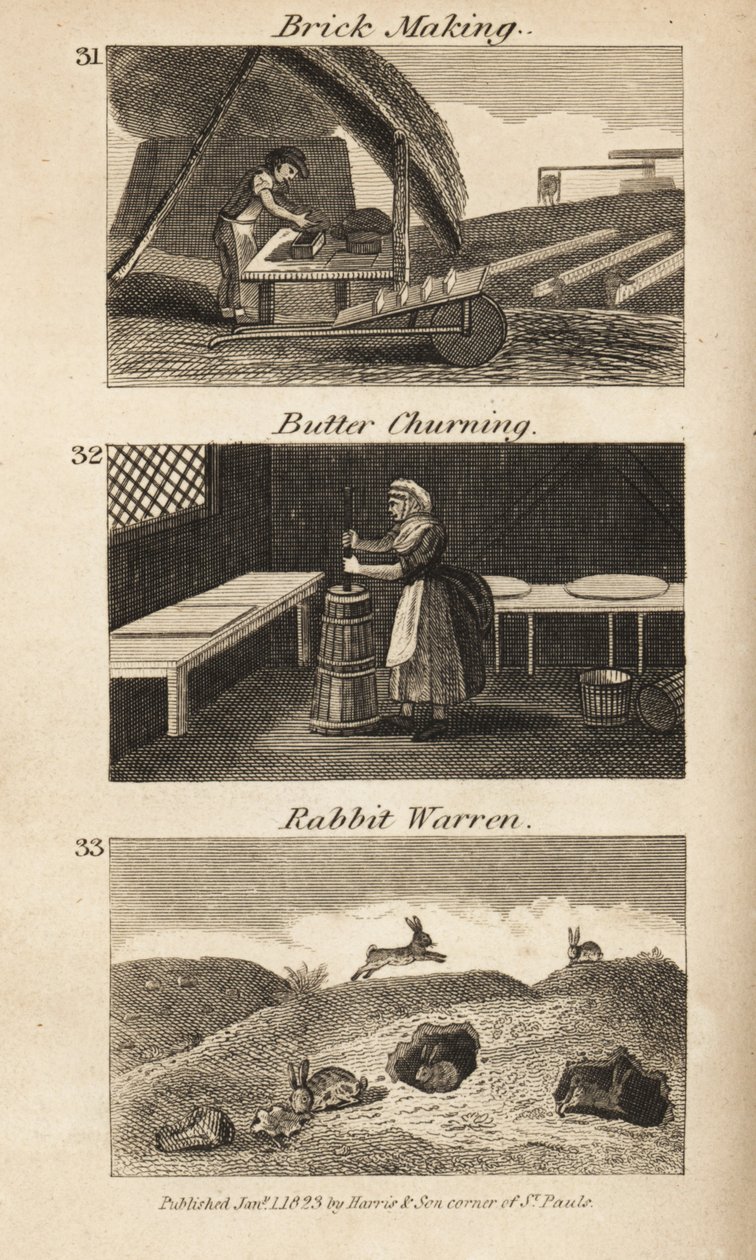 Comerciantes en la Inglaterra de la Regencia de Isaac Taylor