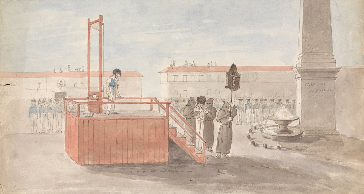 Una ejecución, Roma de Isaac Weld