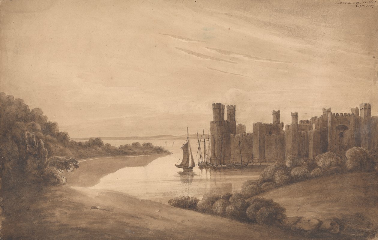 Castillo de Caernarvon de Isaac Weld