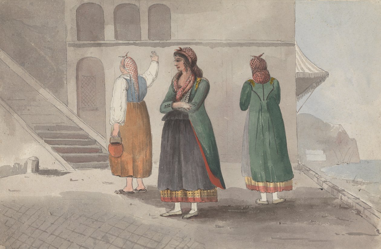 Traje en Procida-Nápoles de Isaac Weld
