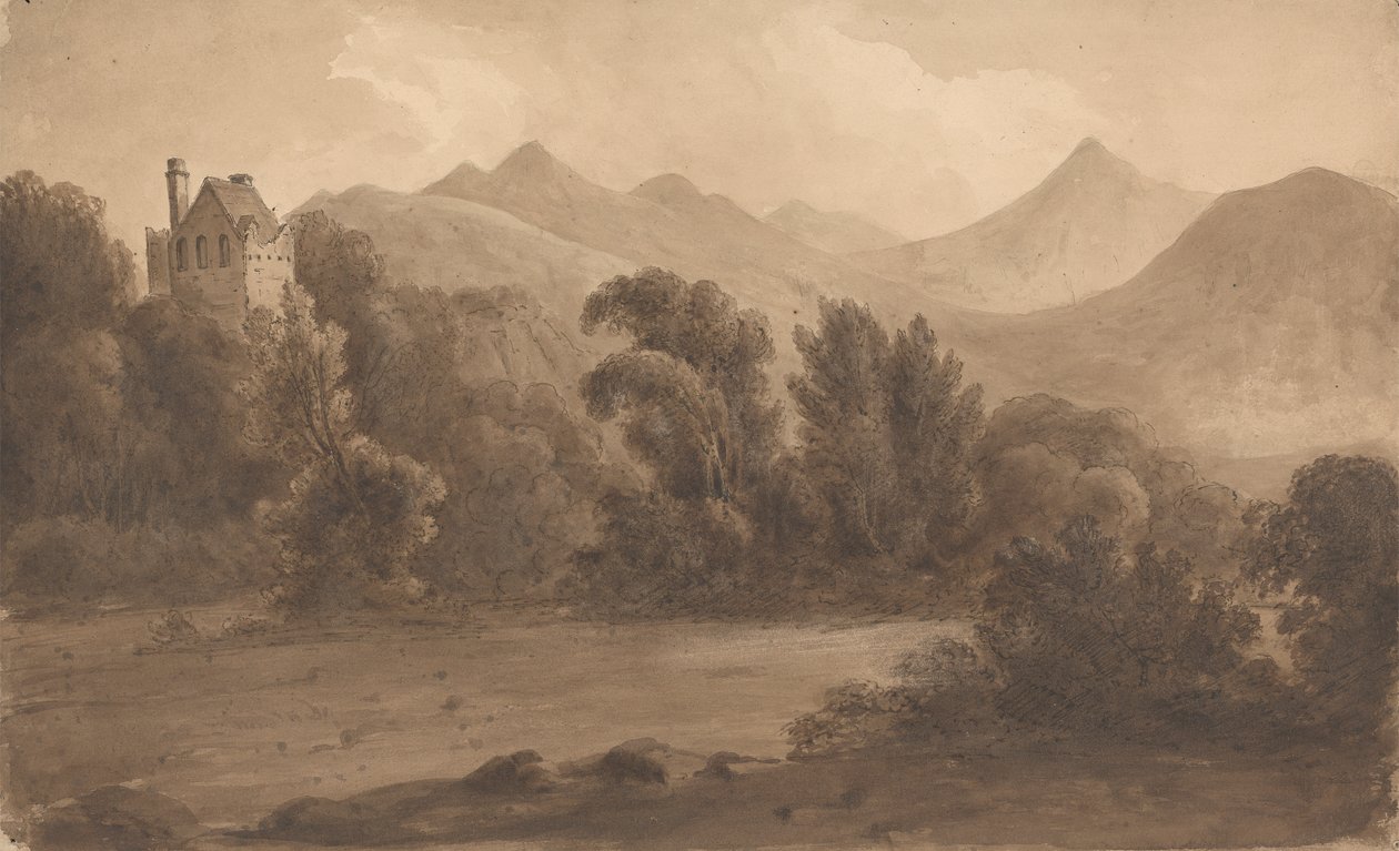 Castillo de Dunloh, Killarney, Irlanda de Isaac Weld