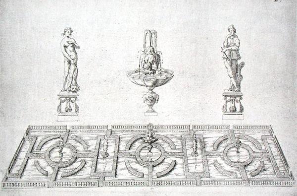Diseño de jardín de 