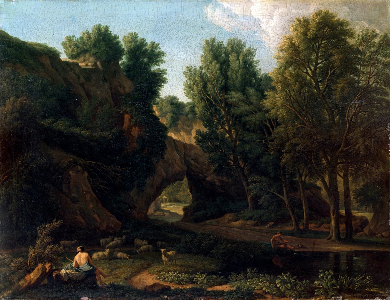 Paisaje, finales del siglo XVII o principios del siglo XVIII de Isaac de Moucheron