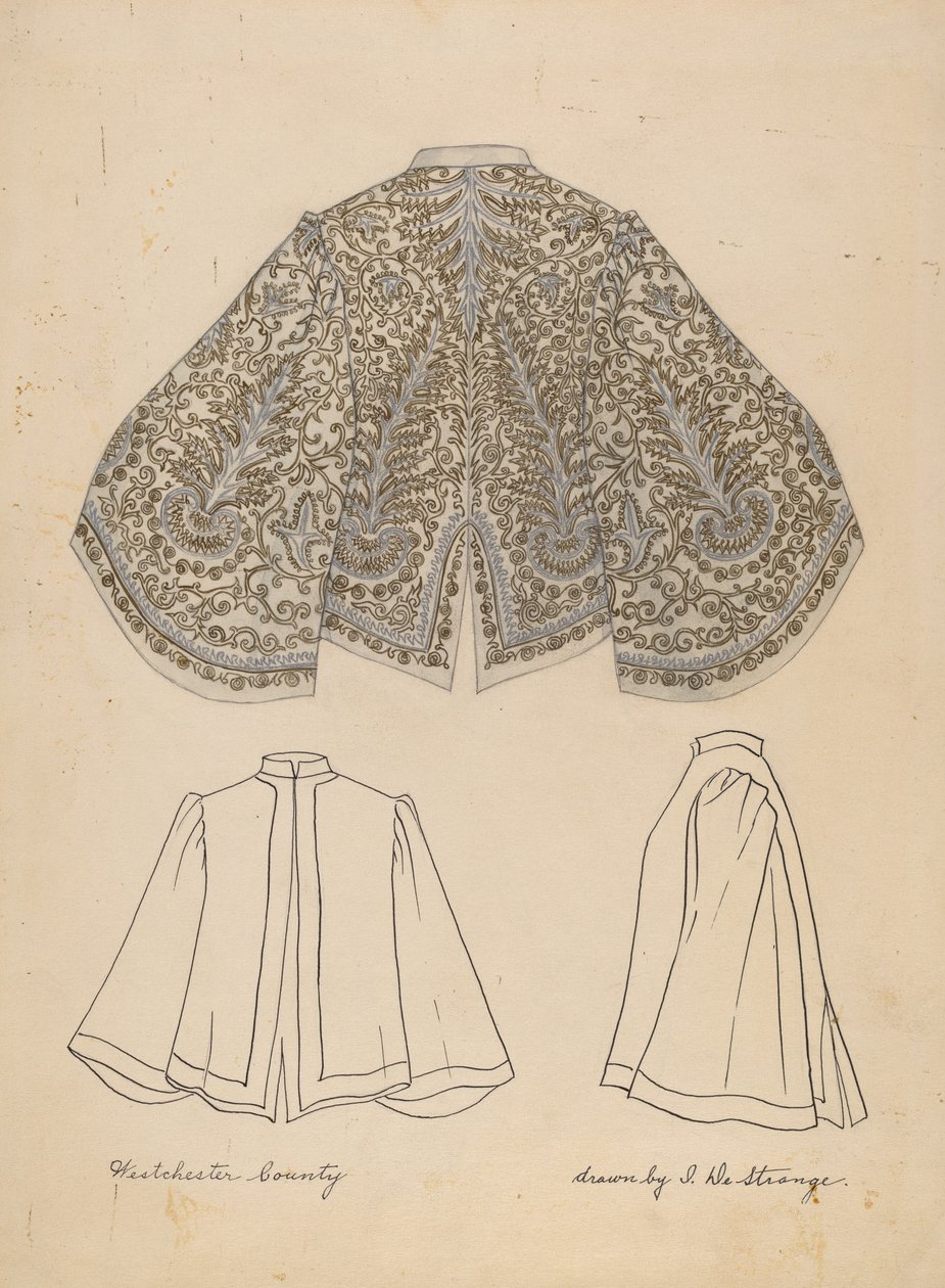 Chaqueta Bordada de Isabelle De Strange