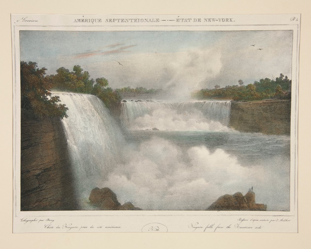 América del Norte - Estado de Nueva York, No. 36 de Isidore Laurent Deroy