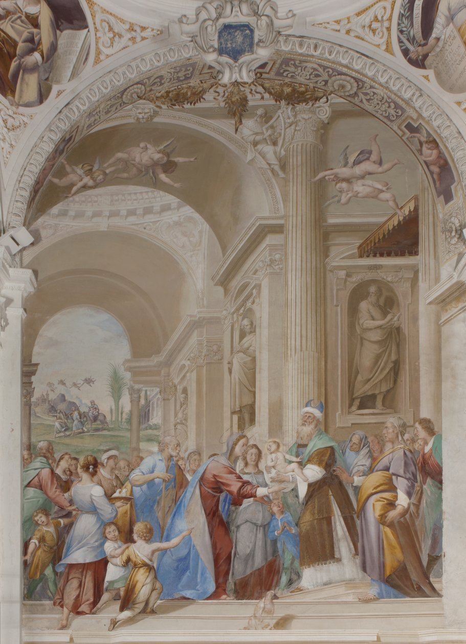 Presentación de Jesús en el Templo, 1623-34 de Isidoro Bianchi