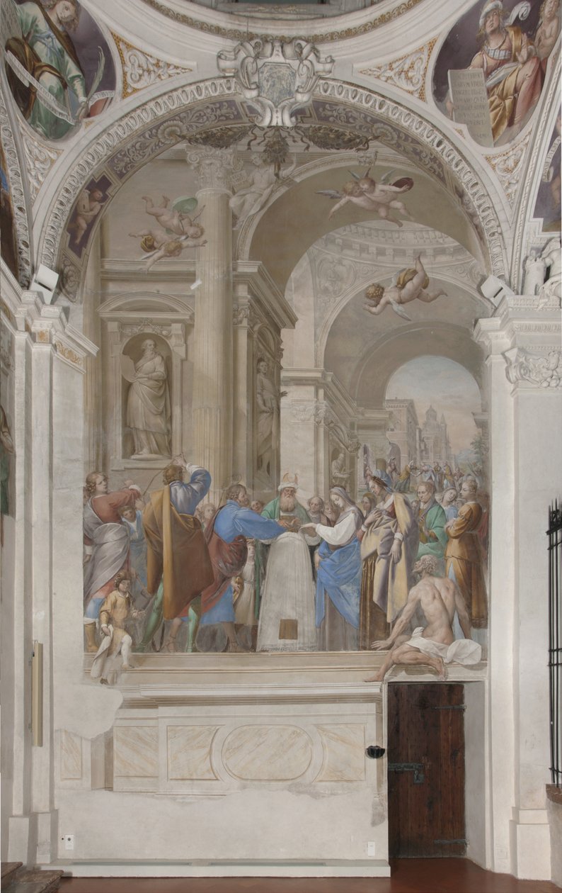 El matrimonio de la Virgen María de Isidoro Bianchi