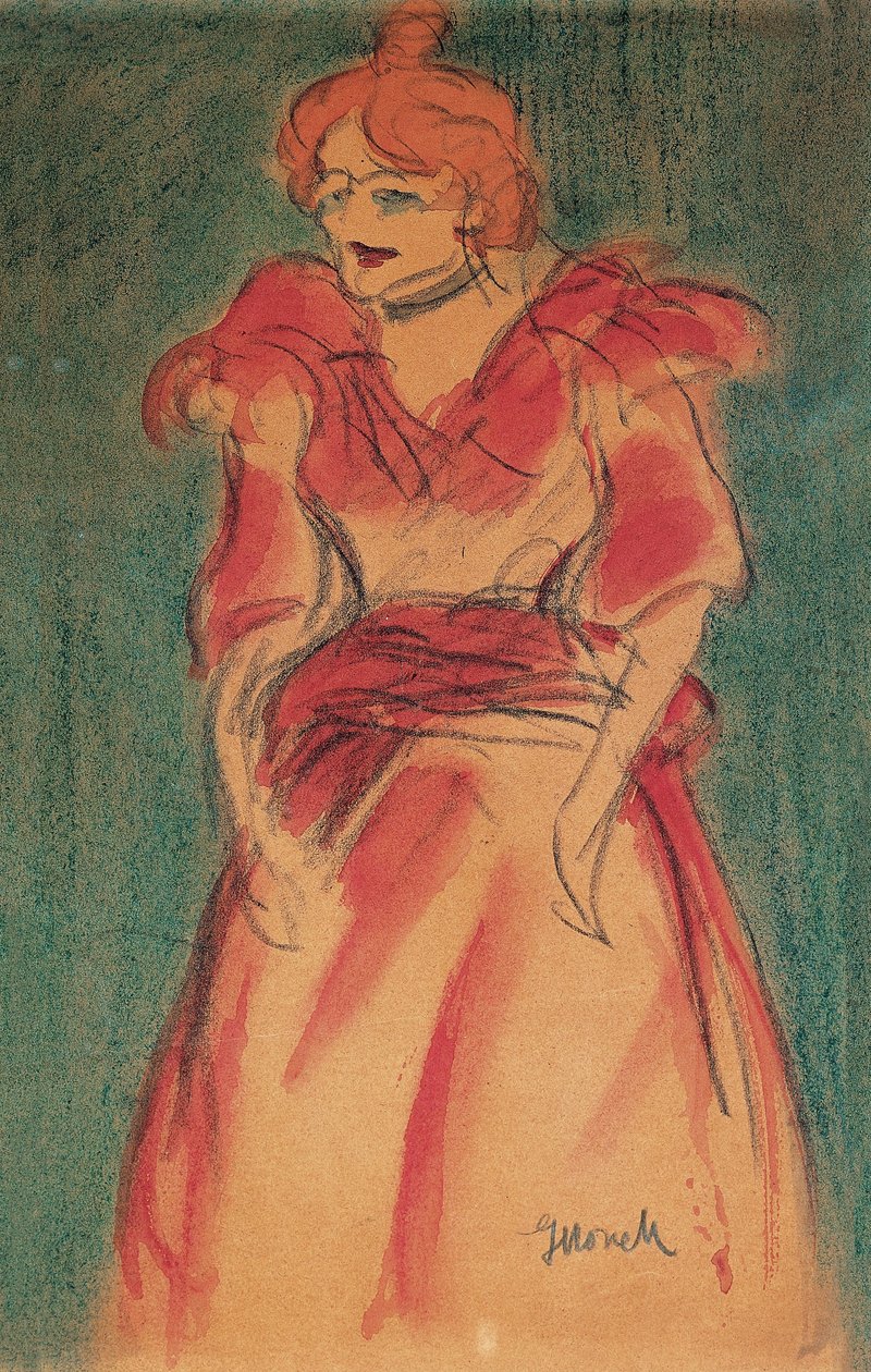 Cantante de cabaret de Isidre Nonell
