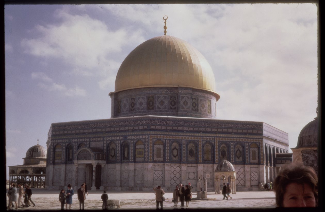 La Cúpula de la Roca, construida en 692 d.C. de Islamic School
