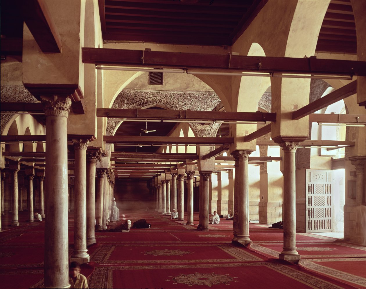 El Qibla Liwan de la Mezquita de Al-Azhar, 970 d.C. de Islamic School