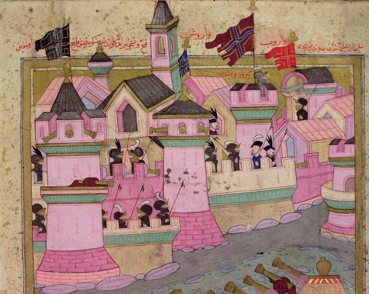 Sitio de Viena por Suleiman I (1494-1566) el Magnífico, en 1529, del 