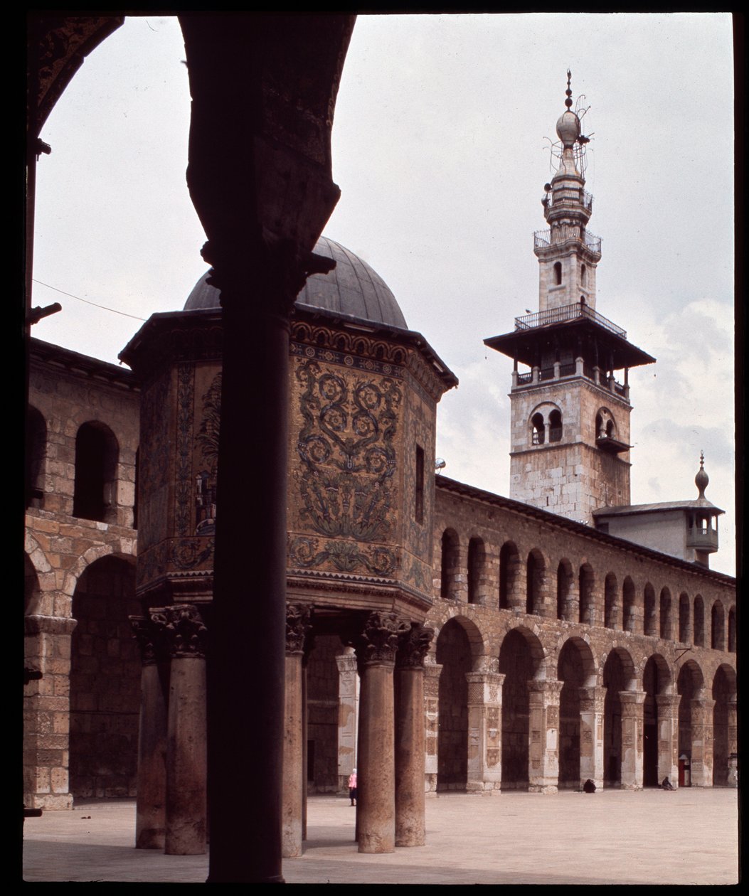 La Mezquita Omeya, también conocida como la Gran Mezquita de Damasco de Islamic School