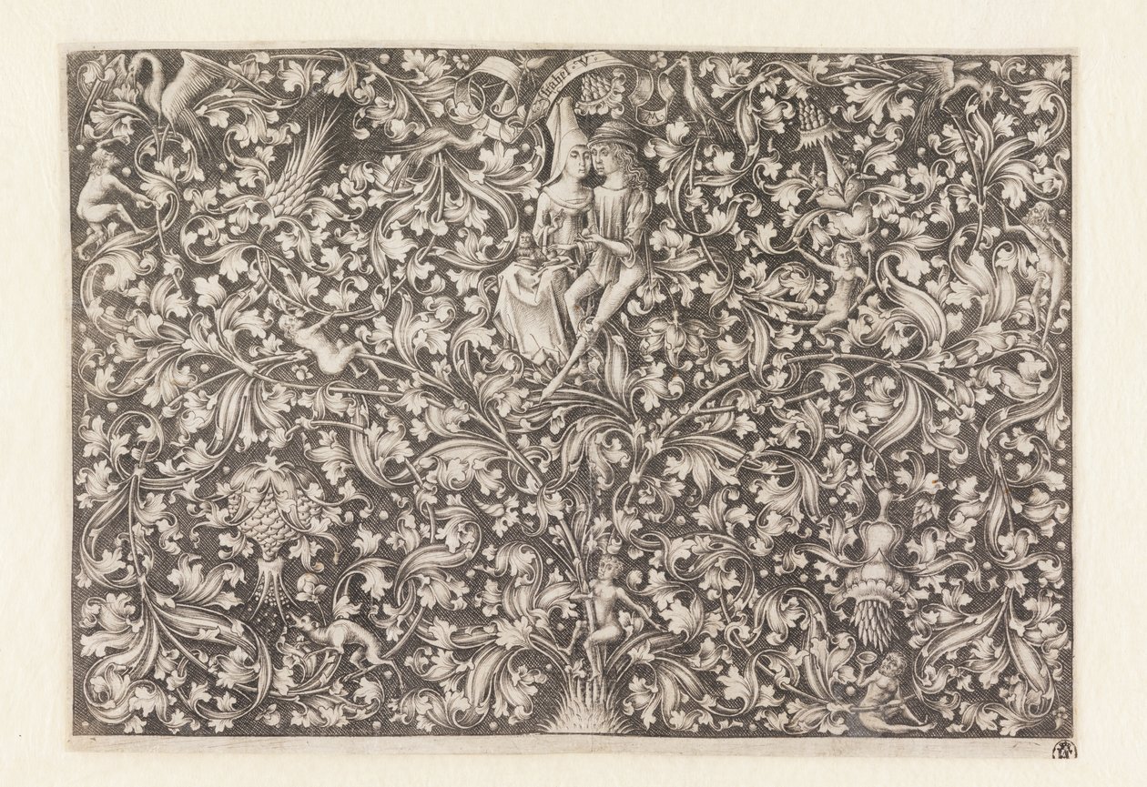 Jardín del amor de Israhel van Meckenem