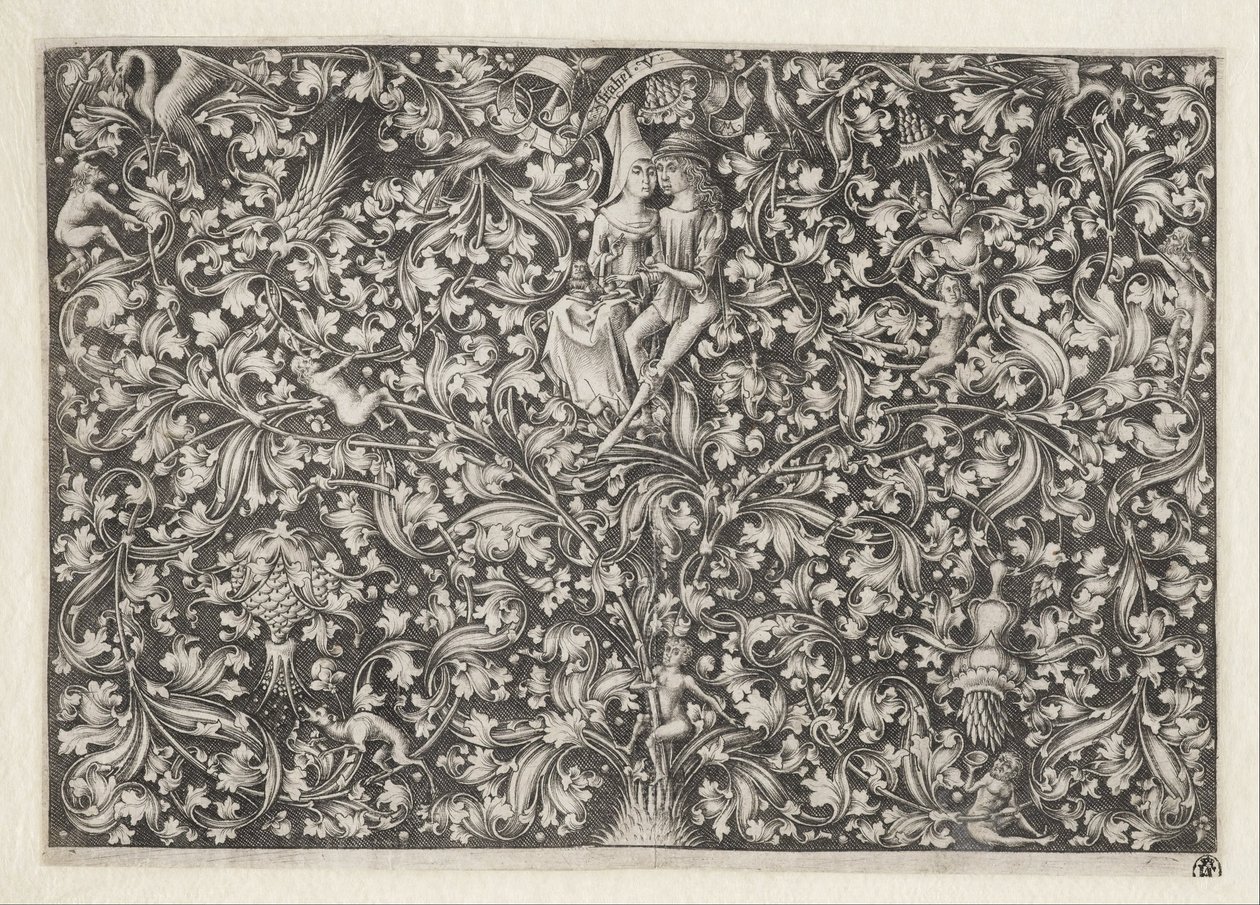 Jardín del amor de Israhel van Meckenem