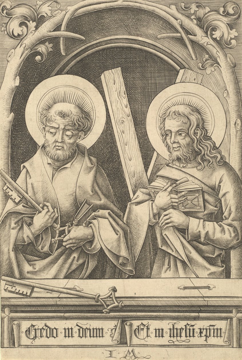San Pedro y San Andrés de Israhel van Meckenem