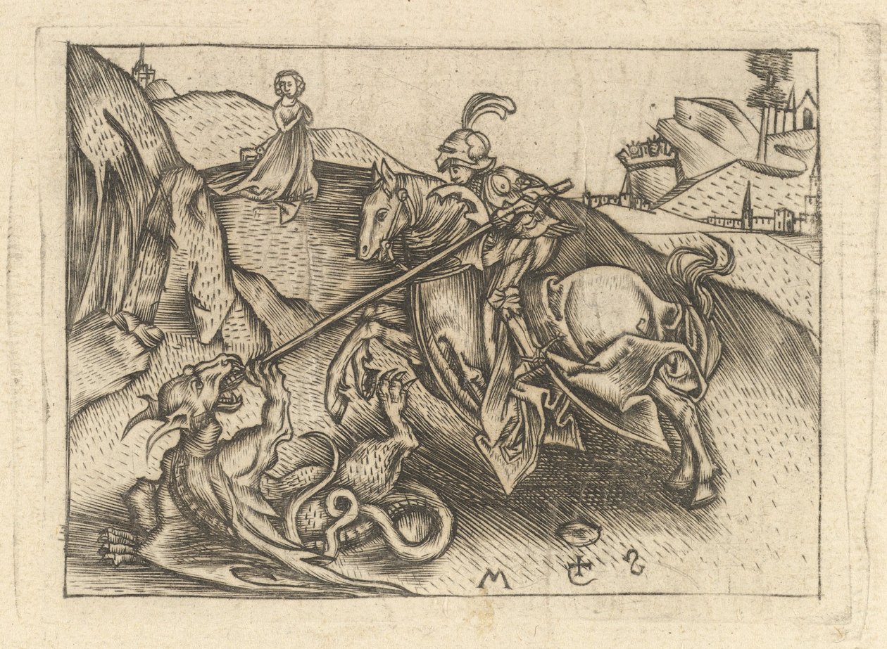 San Jorge de Israhel van Meckenem