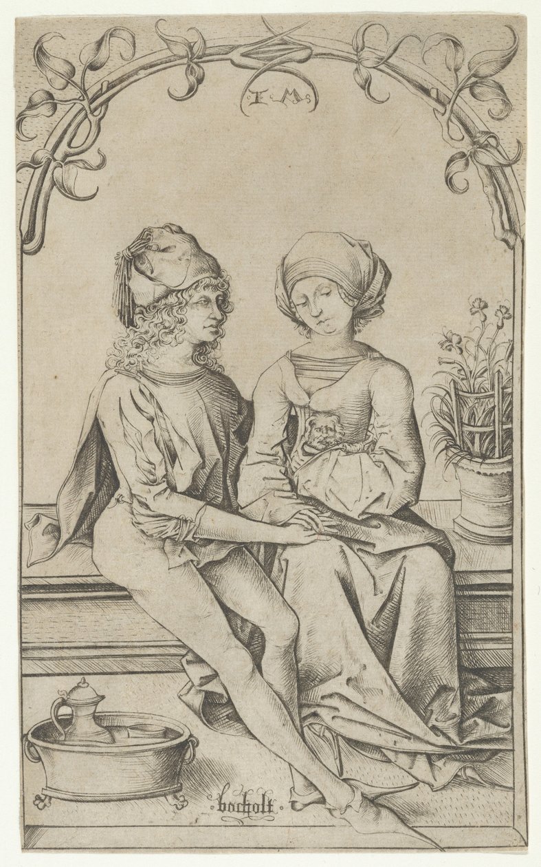 Los amantes de Israhel van Meckenem
