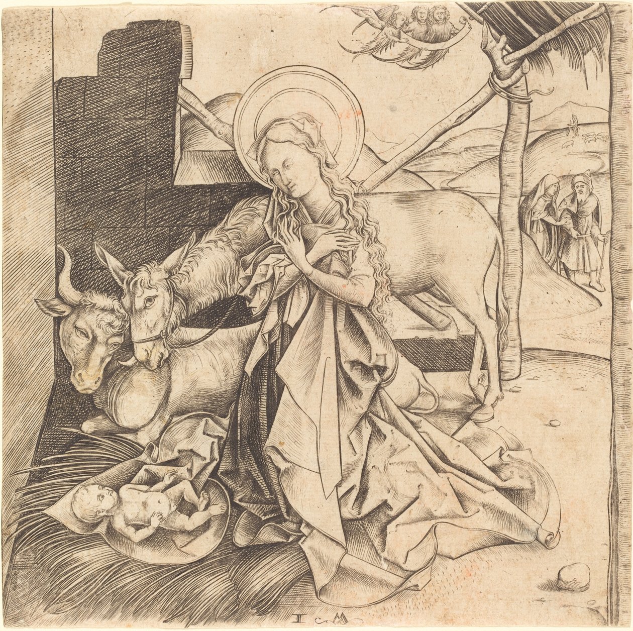 La Natividad de Israhel van Meckenem
