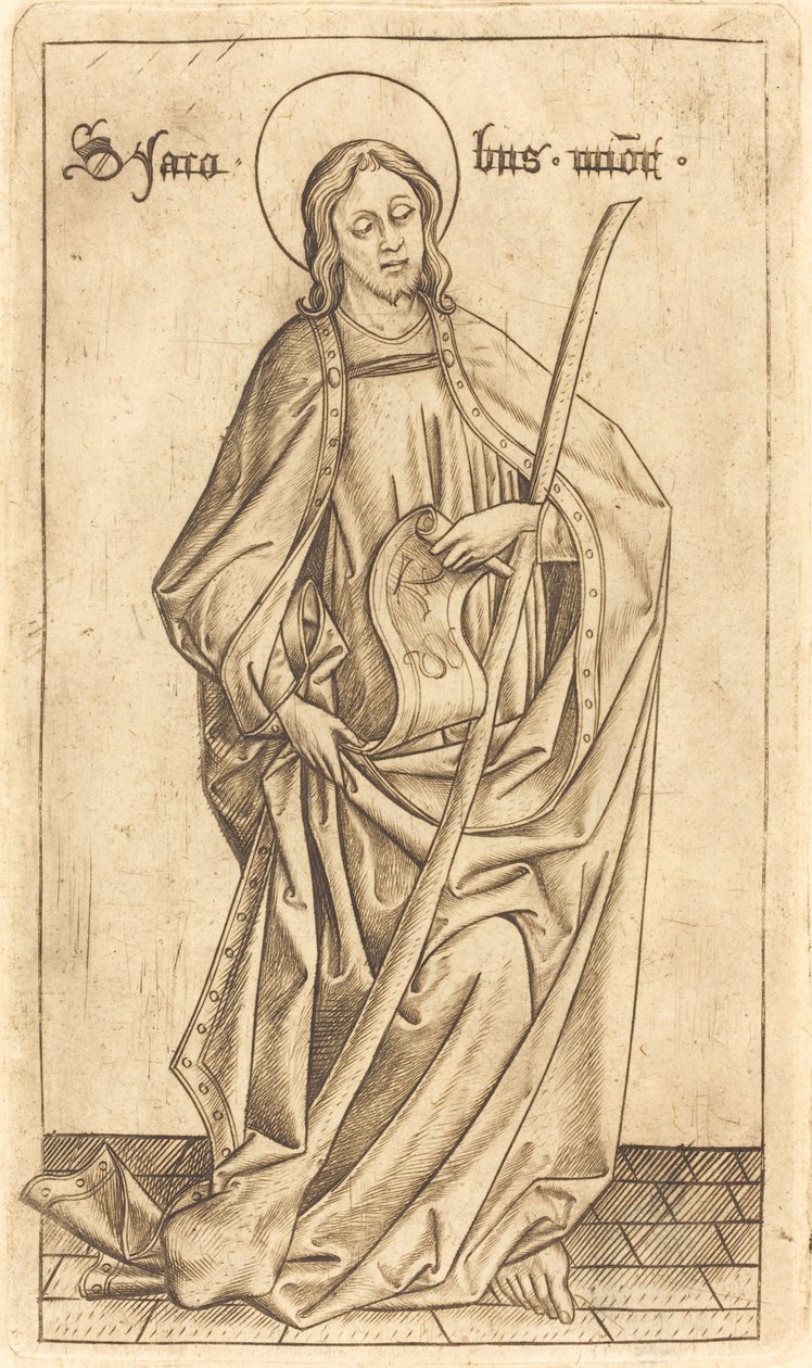 Santiago el Menor de Israhel van Meckenem after Master E.S.