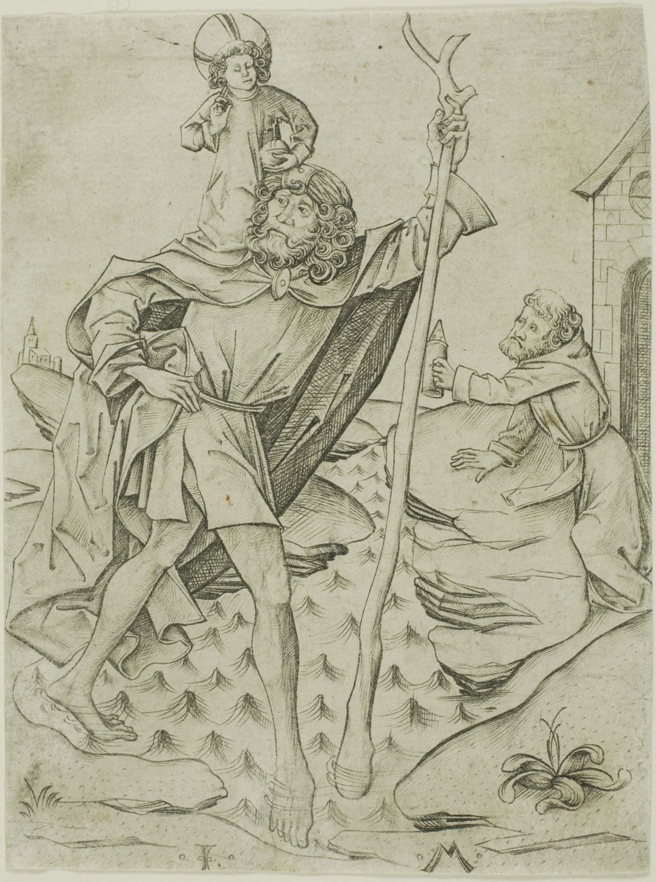 San Cristóbal de Israhel van Meckenem the younger