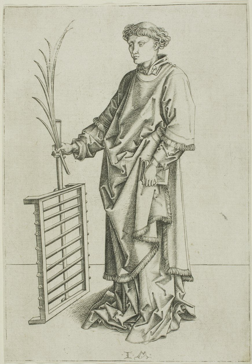 San Lorenzo de Israhel van Meckenem the younger