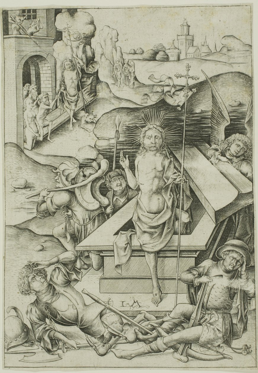 La Resurrección de Israhel van Meckenem the younger