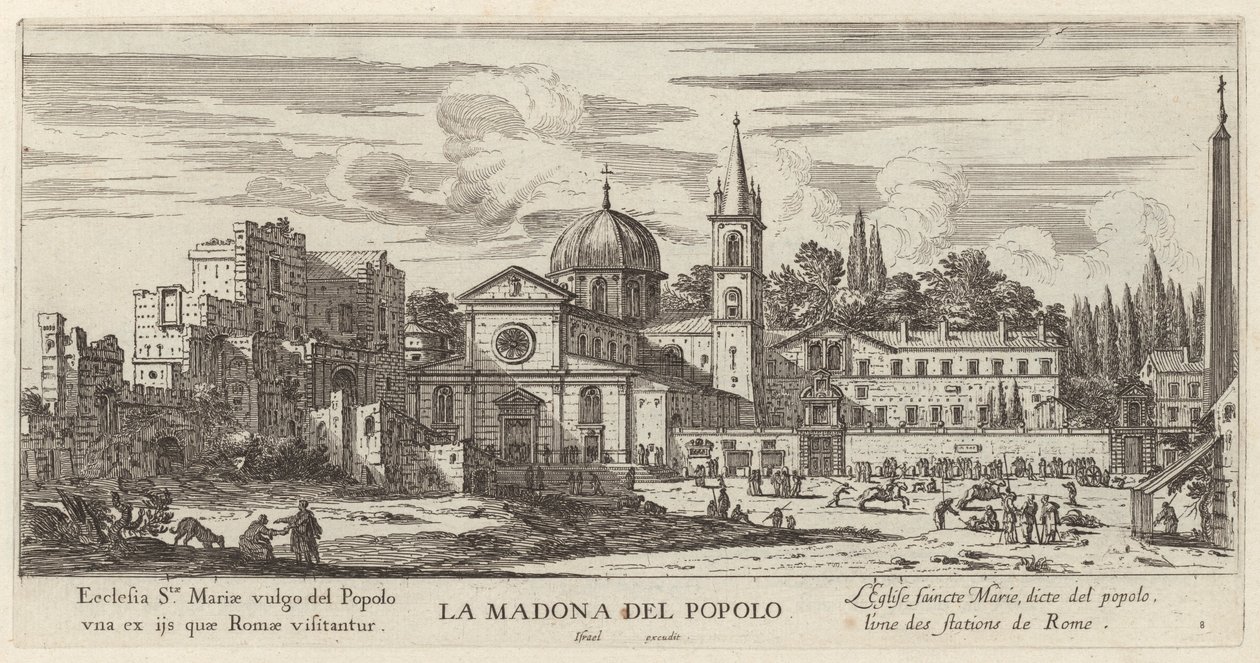 La Madonna del Popolo de Israël Silvestre