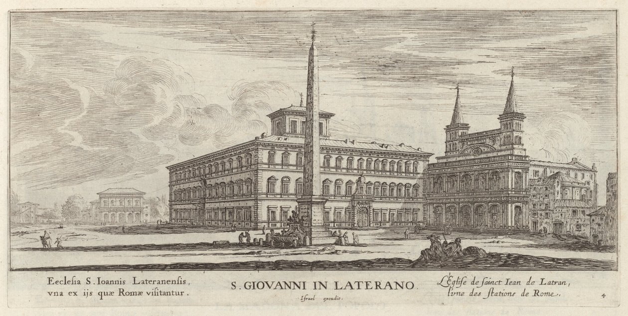 San Giovanni in Laterano de Israël Silvestre