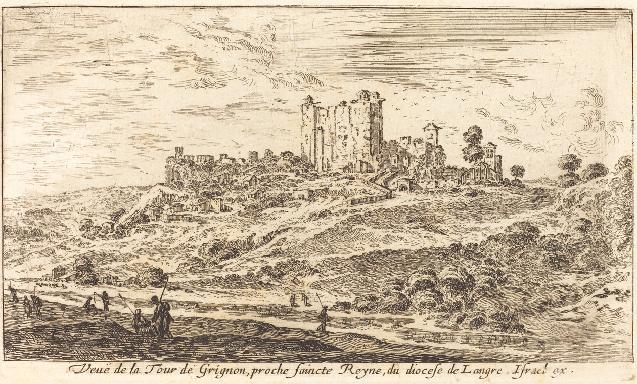 Vista de la Torre de Grignon de Israël Silvestre