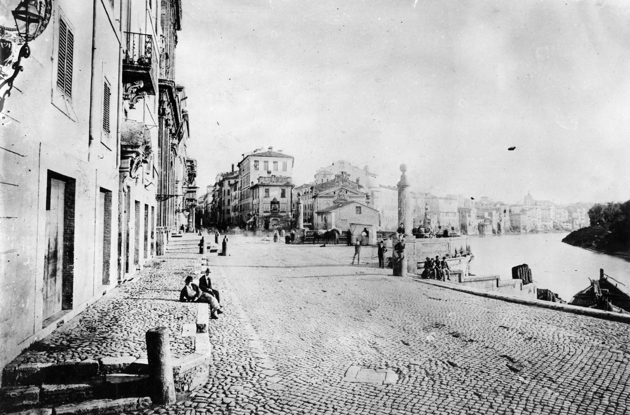 Vista de Via Ripetta, Roma de Italian Photographer