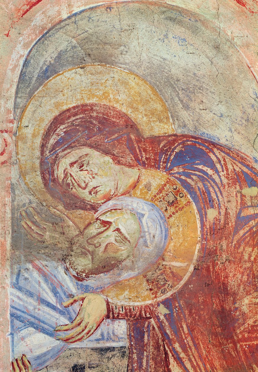(detalle) de la Deposición, c.1075-1100 de Italian School