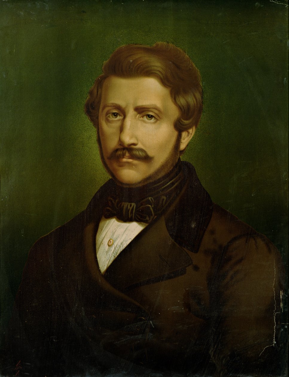 Retrato de Gaetano Donizetti de Italian School