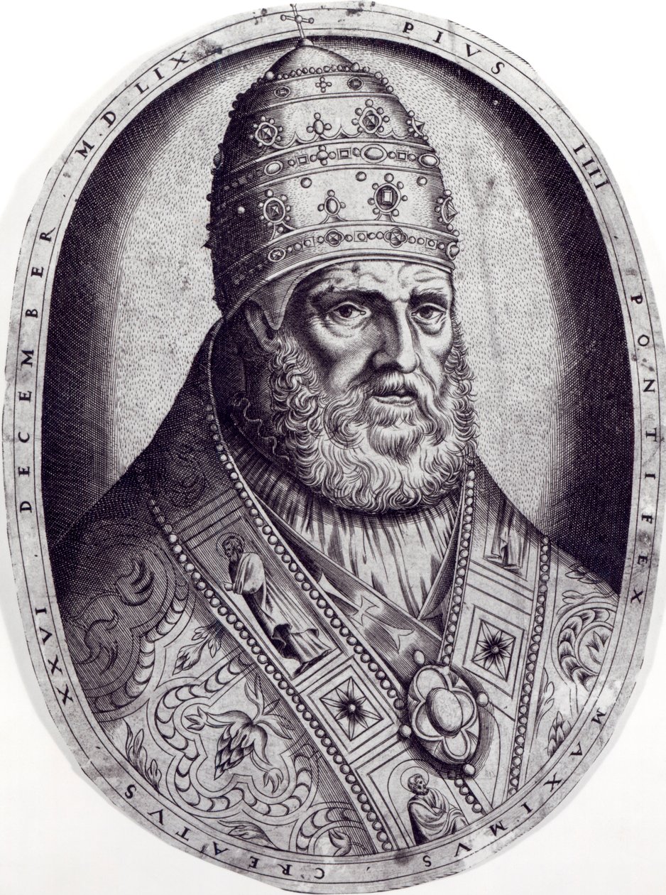 Retrato del Papa Pío IV, 1559 de Italian School