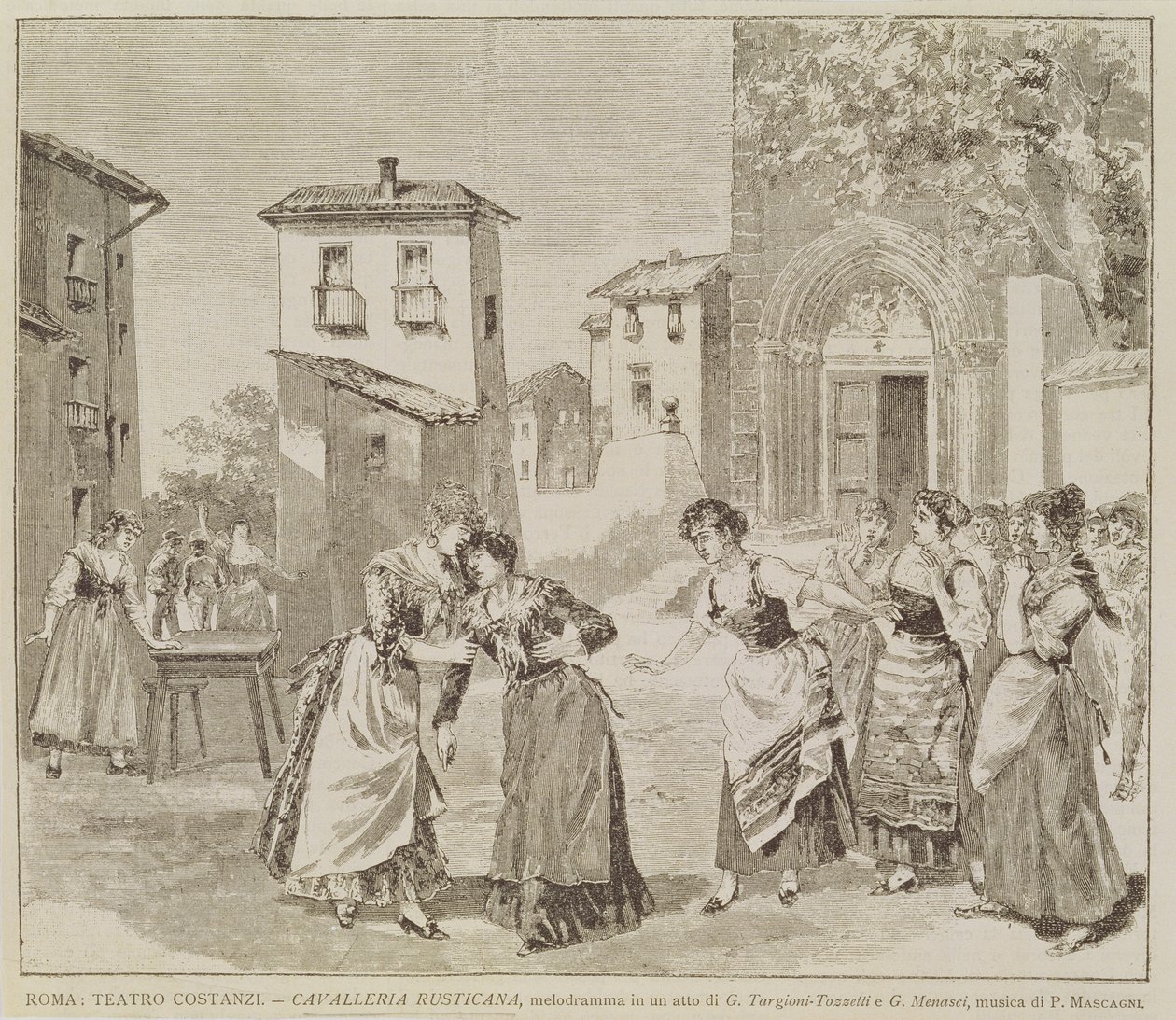 Escena de la ópera 