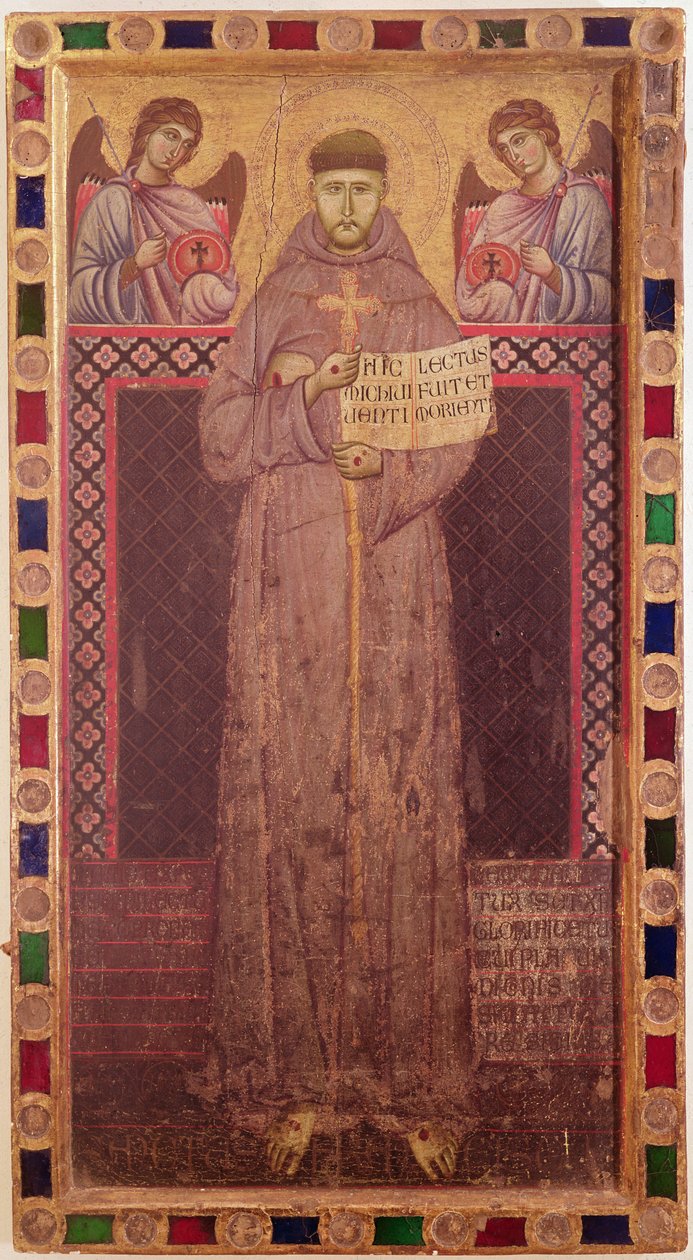 San Francisco y Ángeles, c.1250-1300 de Italian School