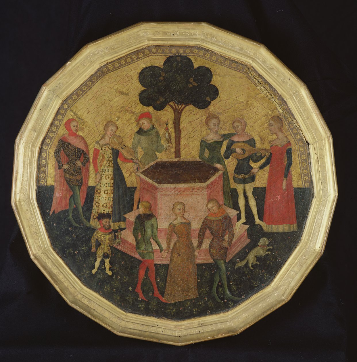 La Corte del Amor, c. 1380 de Italian School