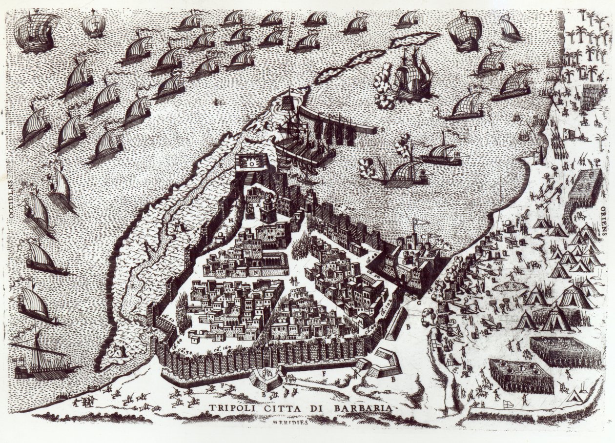 Trípoli, c.1550 de Italian School