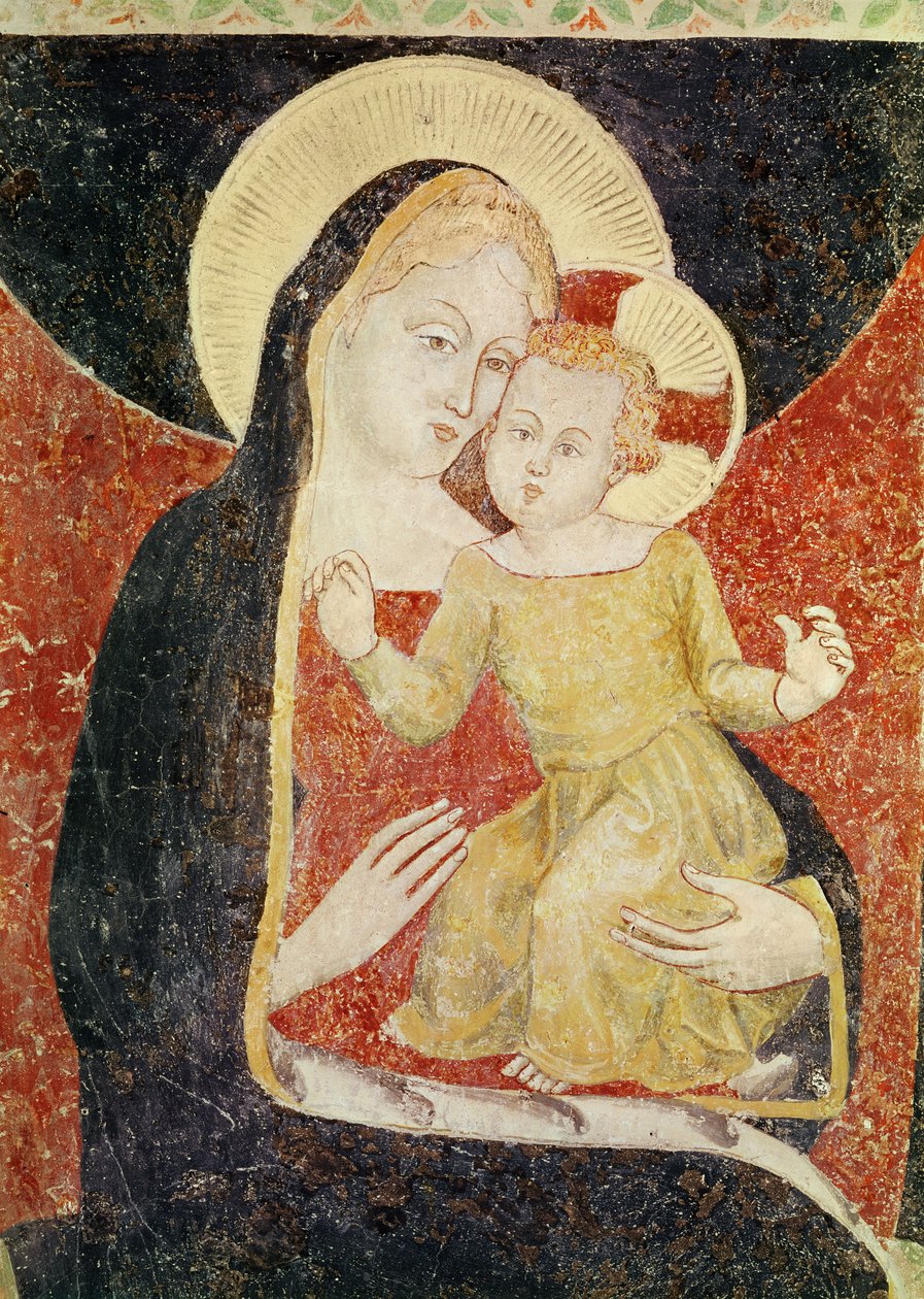 Virgen y Niño de Italian School