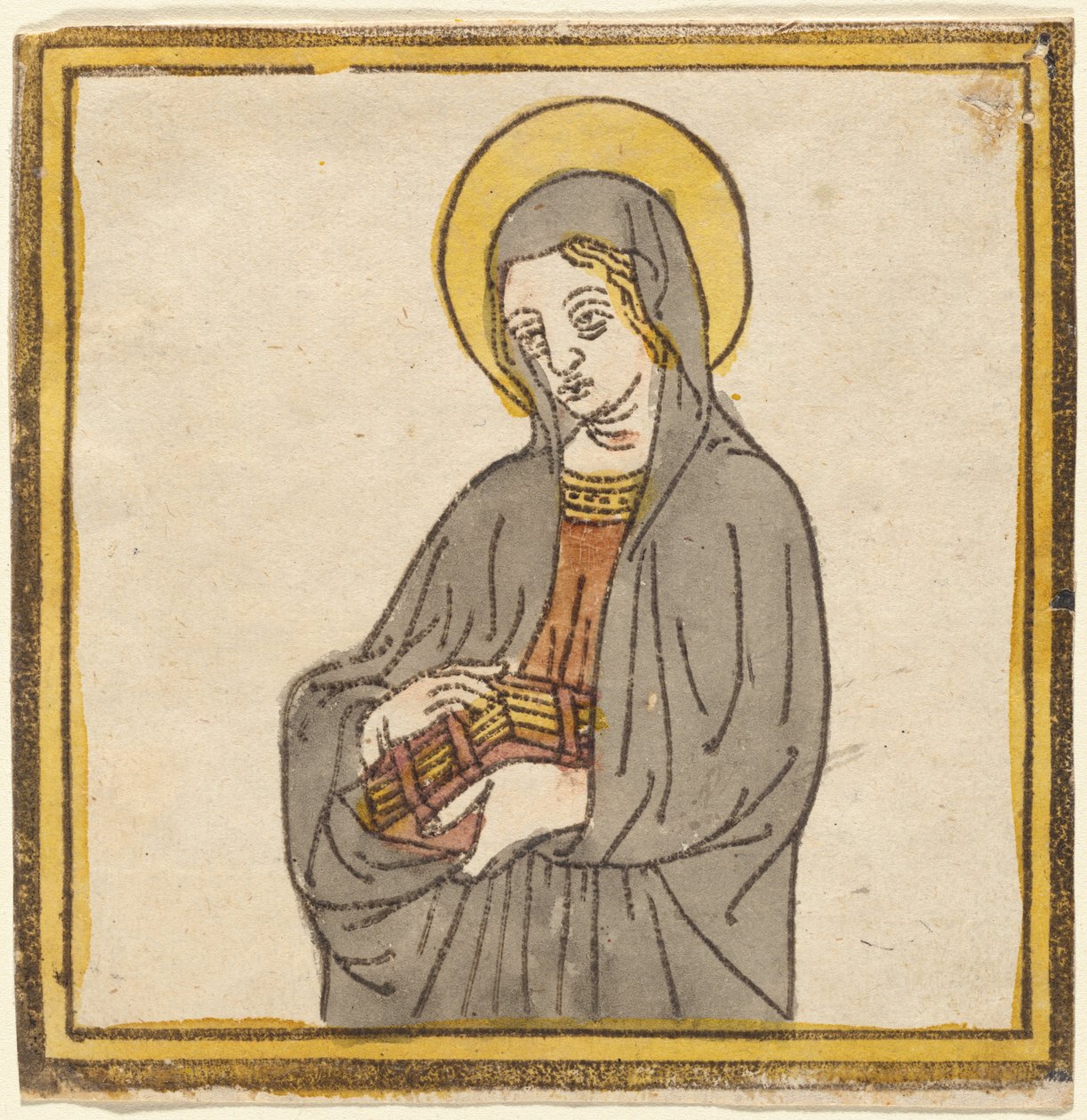 Santa Catalina de Siena, o Santa Clara de Asís de Italian 15th Century