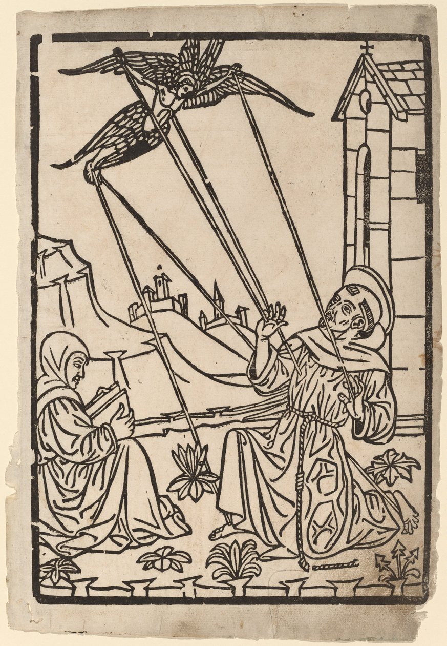 San Francisco Recibiendo los Estigmas de Italian 15th Century