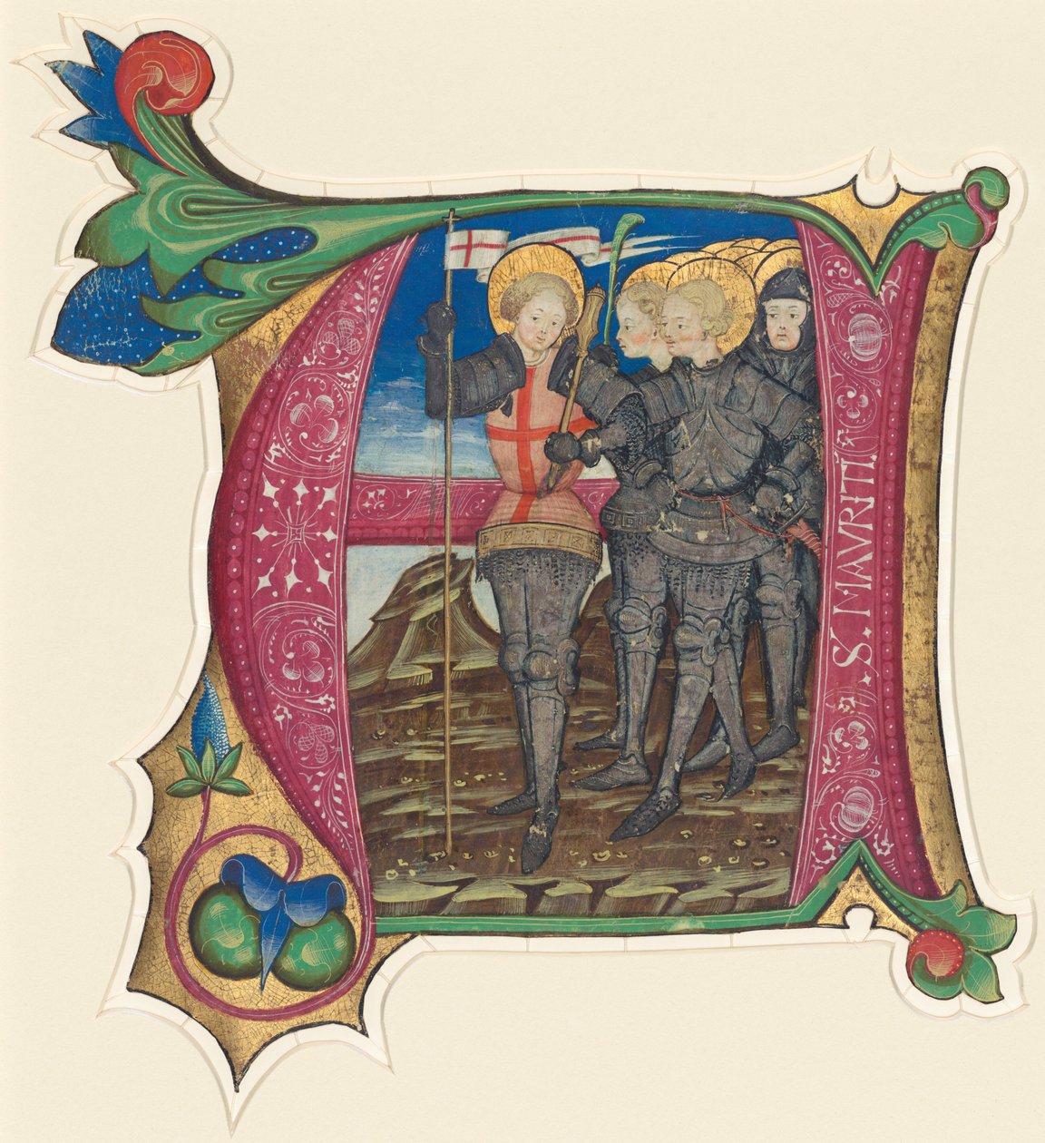 San Mauricio y la Legión Tebana de Italian 15th Century